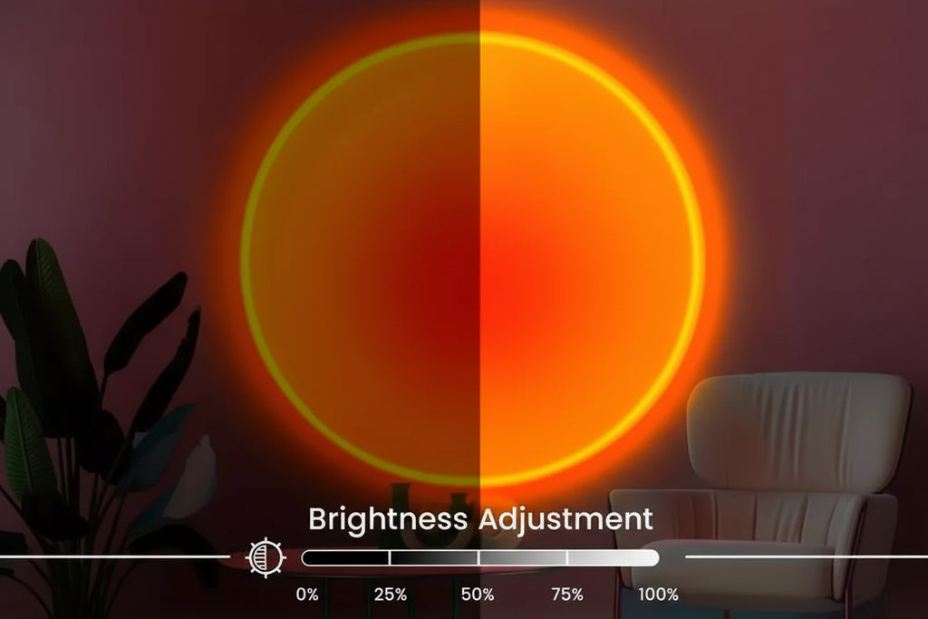 Sunset projection